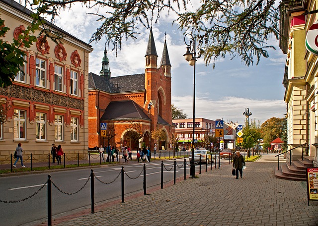 rynek w Nowym Sączu, znajdujący się zaledwie 1 km ot Villi Beata