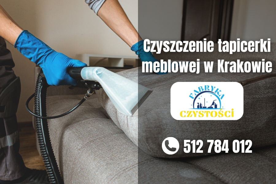 Pranie kanapy w Fabryce Czystości Kraków